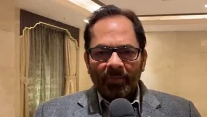 Bharatiya Janata Party leader Mukhtar Abbas Naqvi. (File Photo/ANI)