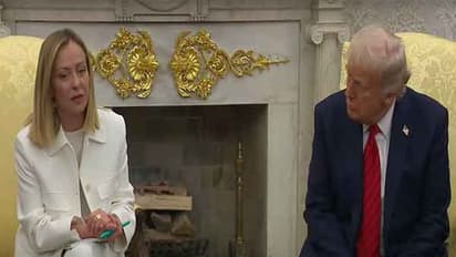Trump says '100% confident of trade deal with EU' during Italian PM Meloni's US visit