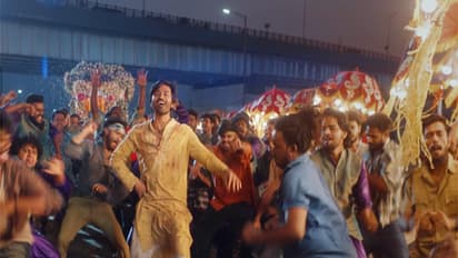 A snip from the lyrical video (photo/ Aditya Music Kannada)