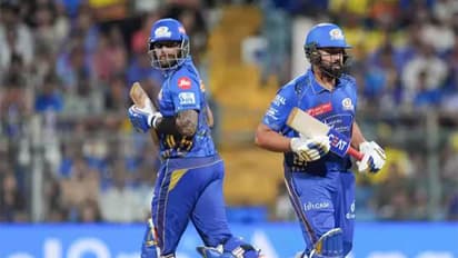 Suryakumar Yadav and Rohit Sharma. (Photo- IPL)