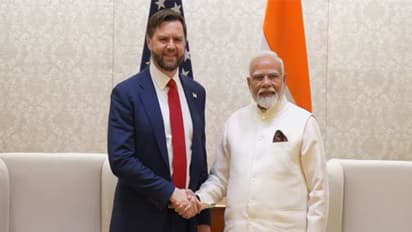 Prime Minister Narendra Modi meets US Vice President JD Vance (Photo/PMO)