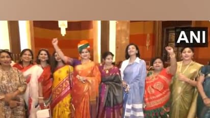 Indian diaspora in Jeddah sings Saare Jahan Se Achha as they await PM Modi’s arrival (Photo/ANI)