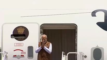 PM Modi arrives in Saudi Arabia (Photo/ANI)