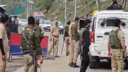 Security forces in Pahalgam (Photo/ANI)