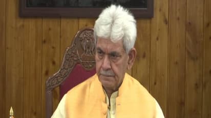 Lieutenant Governor of Jammu and Kashmir Manoj Sinha (Photo/ANI)