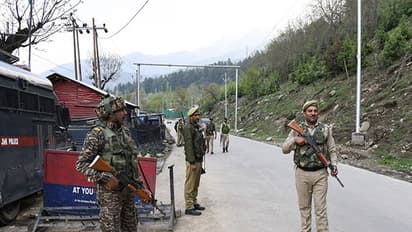 Security forces in Pahalgam (Photo/ANI)