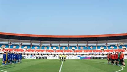 A visual from Bengaluru FC-Inter Kashi match. (Photo- AIFF)