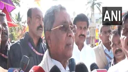 Karnataka CM Siddaramaiah (Photo: ANI)