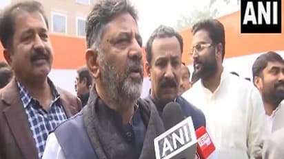 Karnataka Deputy Chief Minister and Karnataka Congress Pradesh President D K Shivakumar (File Photo/ANI)