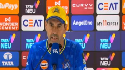 CSK coach Fleming (Photo: IPL)