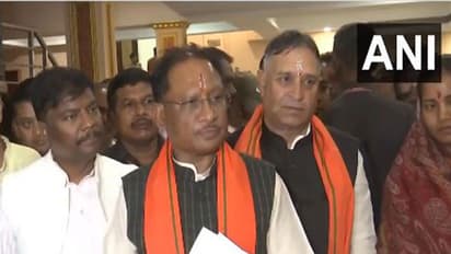 Chhattisgarh Chief Minister Vishnu Deo Sai (Photo/ANI)