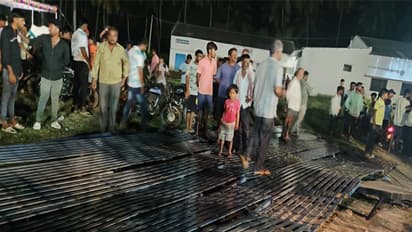 Several spectators injured as viewers’ gallery collapsed during Kabaddi match in Mandya district (Photo/ANI)