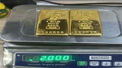 The seized gold Pic/Customs