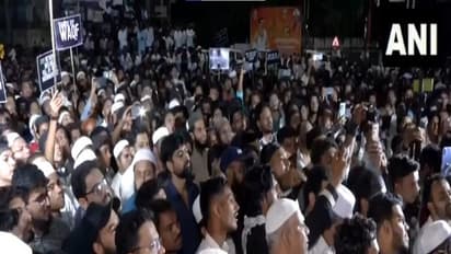 AIMPLB holds protest in Kalaburagi (Photo: ANI)