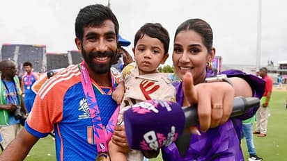 Jasprit Bumrah Angad and Sanjana Ganesan (Photo: Sanjana Ganesan/Instagram) 