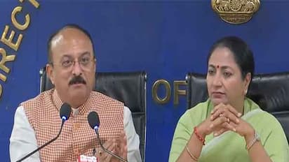 Delhi Chief Minister Rekha Gupta and Minister Ashish Sood (Photo/ANI)