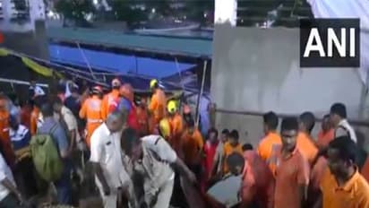 7 die after 20-foot-long stretch collapses at temple in Visakhapatnam (Photo/ANI)