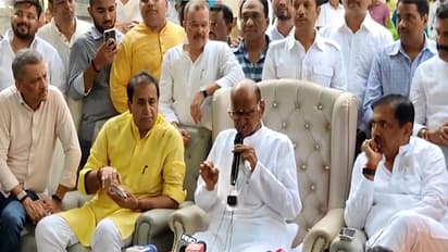 NCP (SP) chief Sharad Pawar (Photo/ANI)