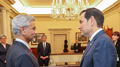 US Secretary of State Marco Rubio with External Affairs Minister (EAM) S Jaishankar. (File Photo/ANI)