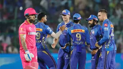 Riyan Parag after getting dismissed (Photo: IPL)