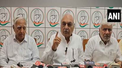 Former Haryana CM Bhupinder Singh Hooda (Photo: ANI)