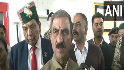 Himachal Pradesh Chief Minister Sukhvinder Singh Sukhu (Photo/ANI)