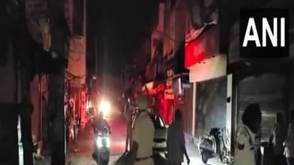 Rehearsal for blackout conducted at Ferozepur Cantonment area (Photo/ANI)