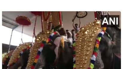 Thrissur Pooram begins with devotees thronging at Thekkinkadu Maidan (Photo/ANI)