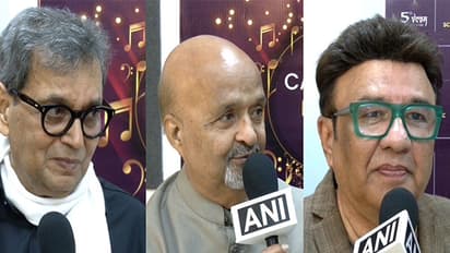 Subhash Ghai, Sameer Anjaan,  Anu Malik (Image source/ANI) 
