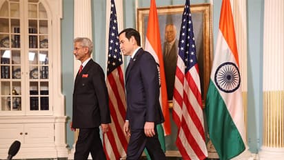 File image of EAM Jaishankar with US Secretary of State Marco Rubio (Image: X@DrSJaishankar)