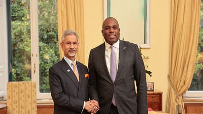 External Affairs Minister S Jaishankar, UK Foreign Secretary David Lammy (File Photo) (Image Credit: X/@DrSJaishankar)