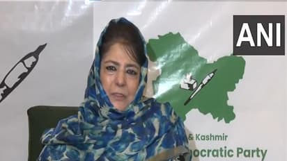 PDP chief Mehbooba Mufti (Photo/ANI)