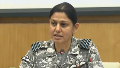 Wing Commander Vyomika Singh. (Photo/MEA Youtube)