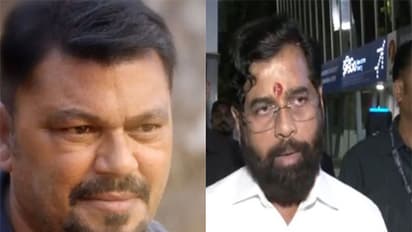 Vikram Gaikwad, Eknath Shinde (Photo/Instagram/ANI)