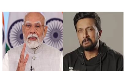 Kichcha Sudeepa (Photo/instagram) Prime Minister Narendra Modi (File Photo/ANI)