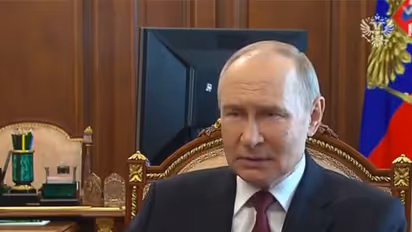 Putin's chopper was "at epicentre" of Ukraine's drone strike, claims Russian commander