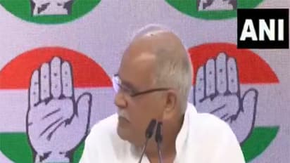 Congress leader Bhupesh Baghel  (Photo/ANI)  