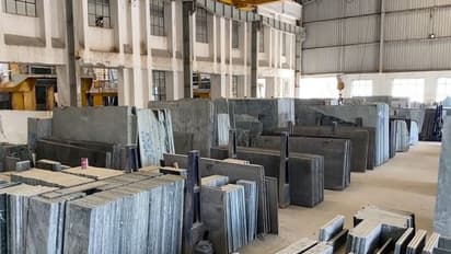 A marble processing unit in Udaipur, Gujarat (Image: ANI)