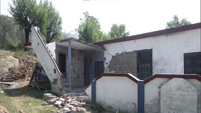 Visuals of damaged house in Nowshera (Photo/ANI)
