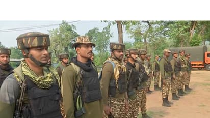 Operation Black Forest was conducted by security forcees near Karreguttalu Hill (KGH) at the Chhattisgarh-Telangana border. (Photo/ANI)