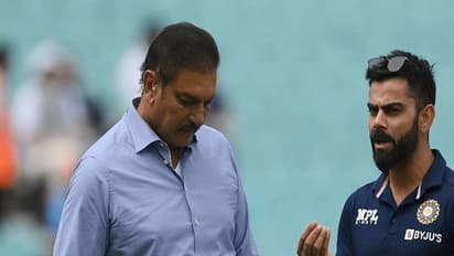 Ravi Shastri and Virat Kohli (Photo: ICC)