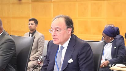 Pakistan Finance Minister Muhammad Aurangzeb (Photo: X/ @PakinUSA)