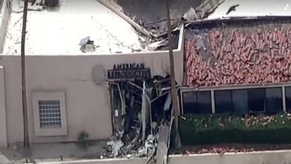 Visuals from the site. (Photo/Reuters)