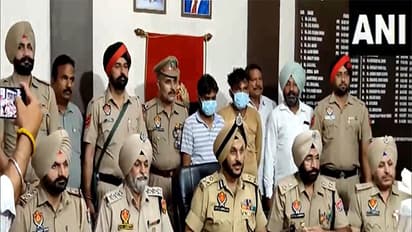 Amritsar Police arrested three accused with 10.248 kilograms of heroin. (Photo/ANI)
