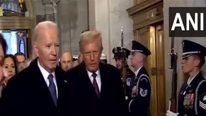 US President Donald Trump with former President Joe Biden (File Photo/Reuters)