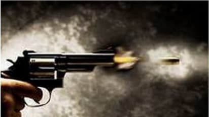 Shooting incident in police station area of Patna (Photo/ANI)