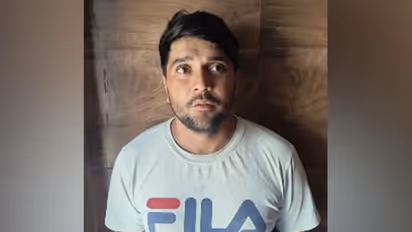 The arrested individual (Photo/Viral Confession Video screengrab)