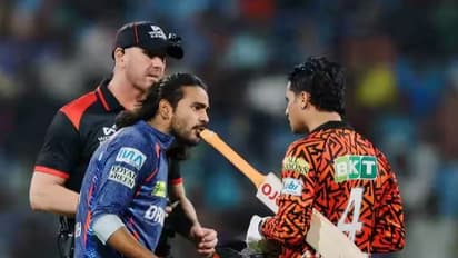 ദിഗ്‌വേഷ് രാത്തിക്ക് കനത്ത പിഴ, ഒരു മത്സരത്തില്‍ നിന്ന് പുറത്ത്; തര്‍ക്കത്തിലേര്‍പ്പെട്ട അഭിഷേകിനും ശിക്ഷ