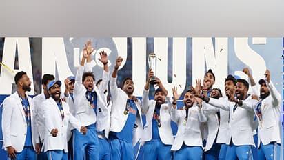 The victorious Indian team (Photo: ICC)