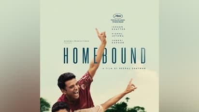 Poster of Homebound (Image source: Instagram)